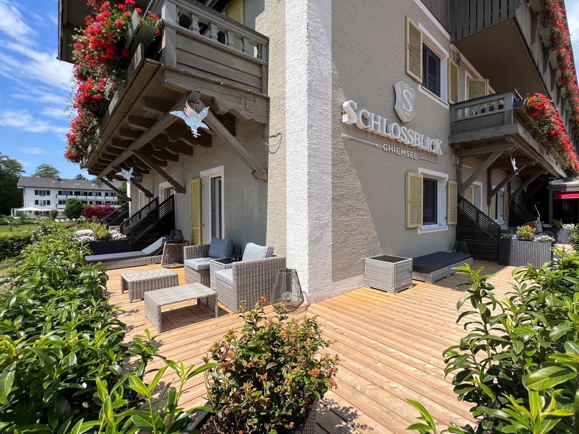 Hotel Schlossblick Chiemsee พรีนอัมคิมซี ภายนอก รูปภาพ